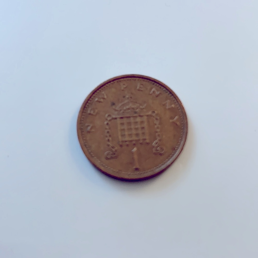 1976 new penny 1p rare - Picture 2 of 2